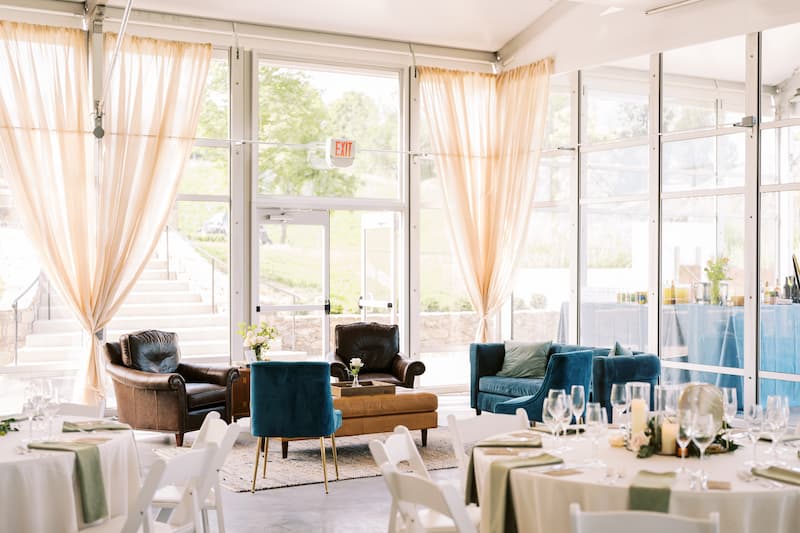 Glass Manor evening reception