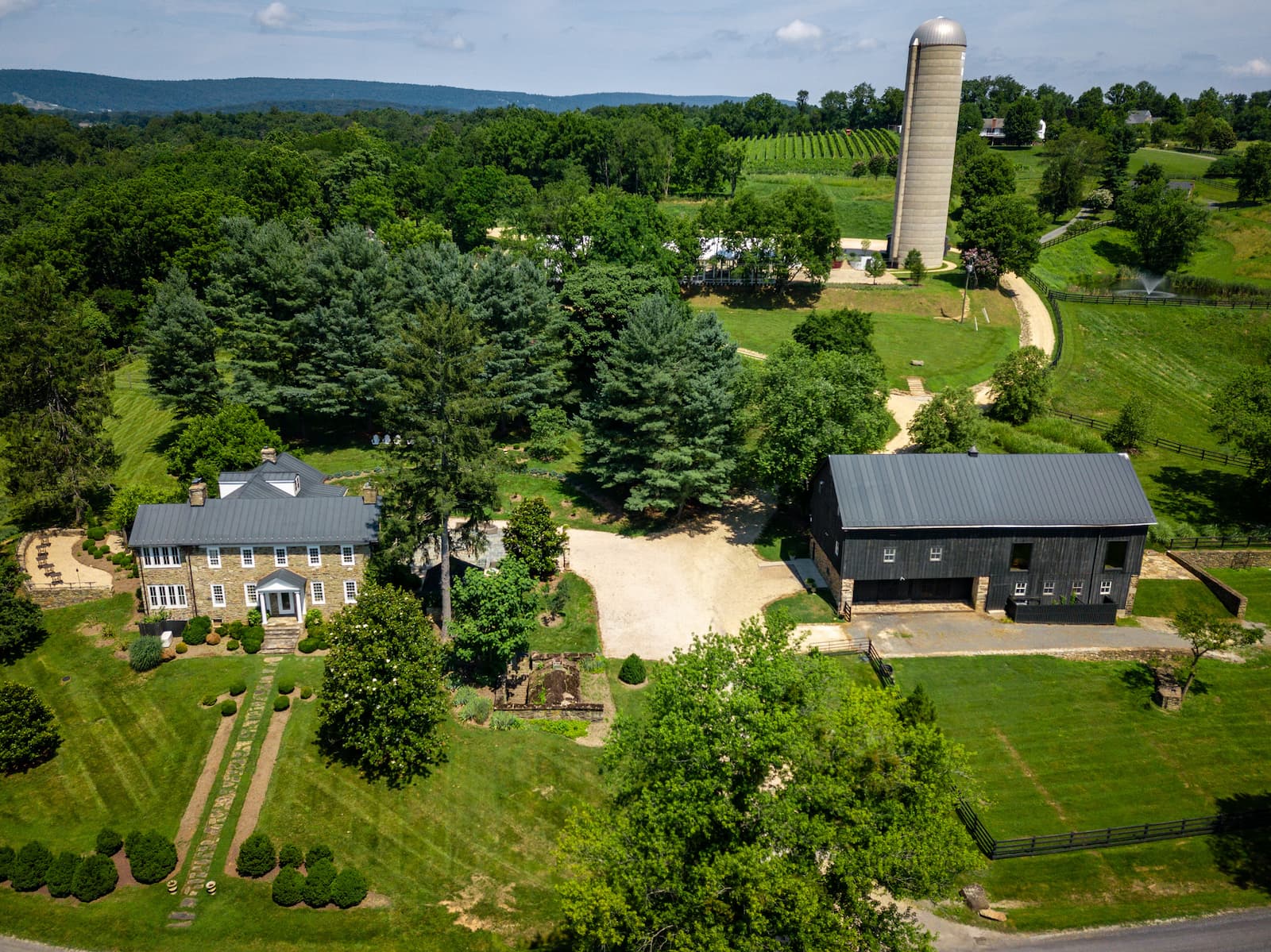 Tranquility Farm estate grounds